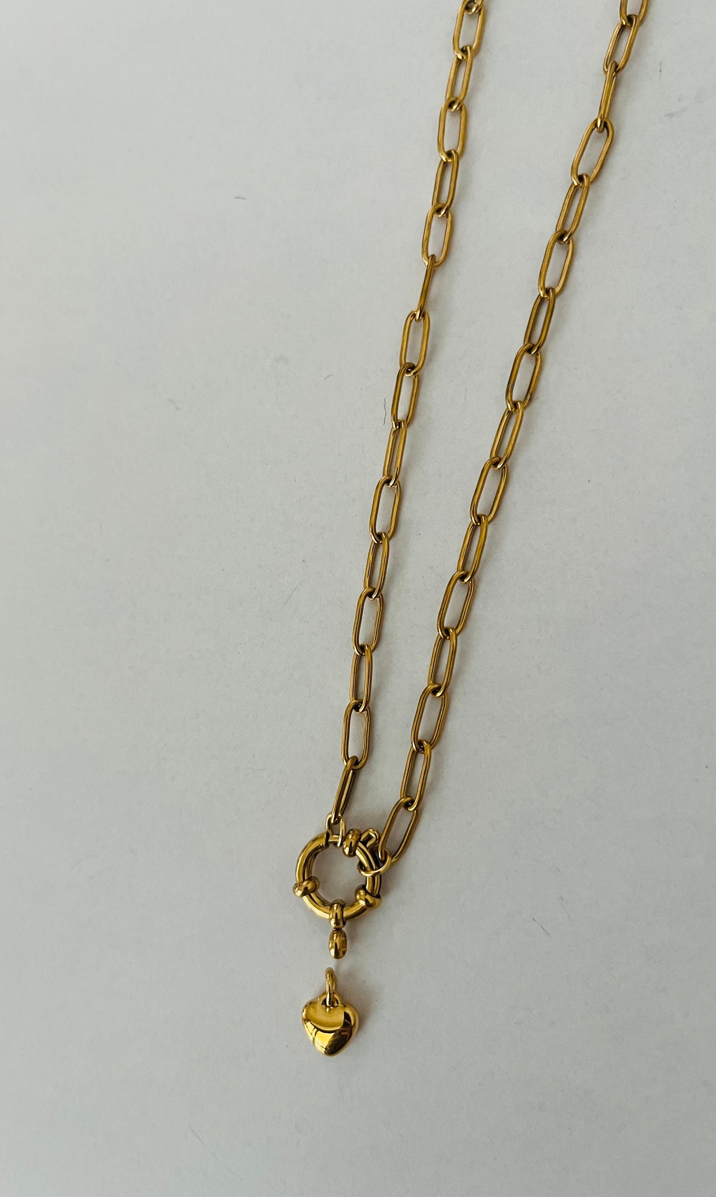 Chunky Heart Charm