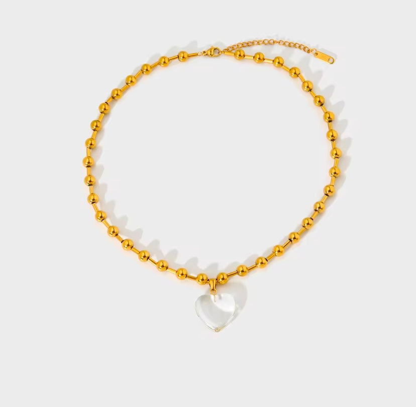 Chunky Heartbeat Necklace