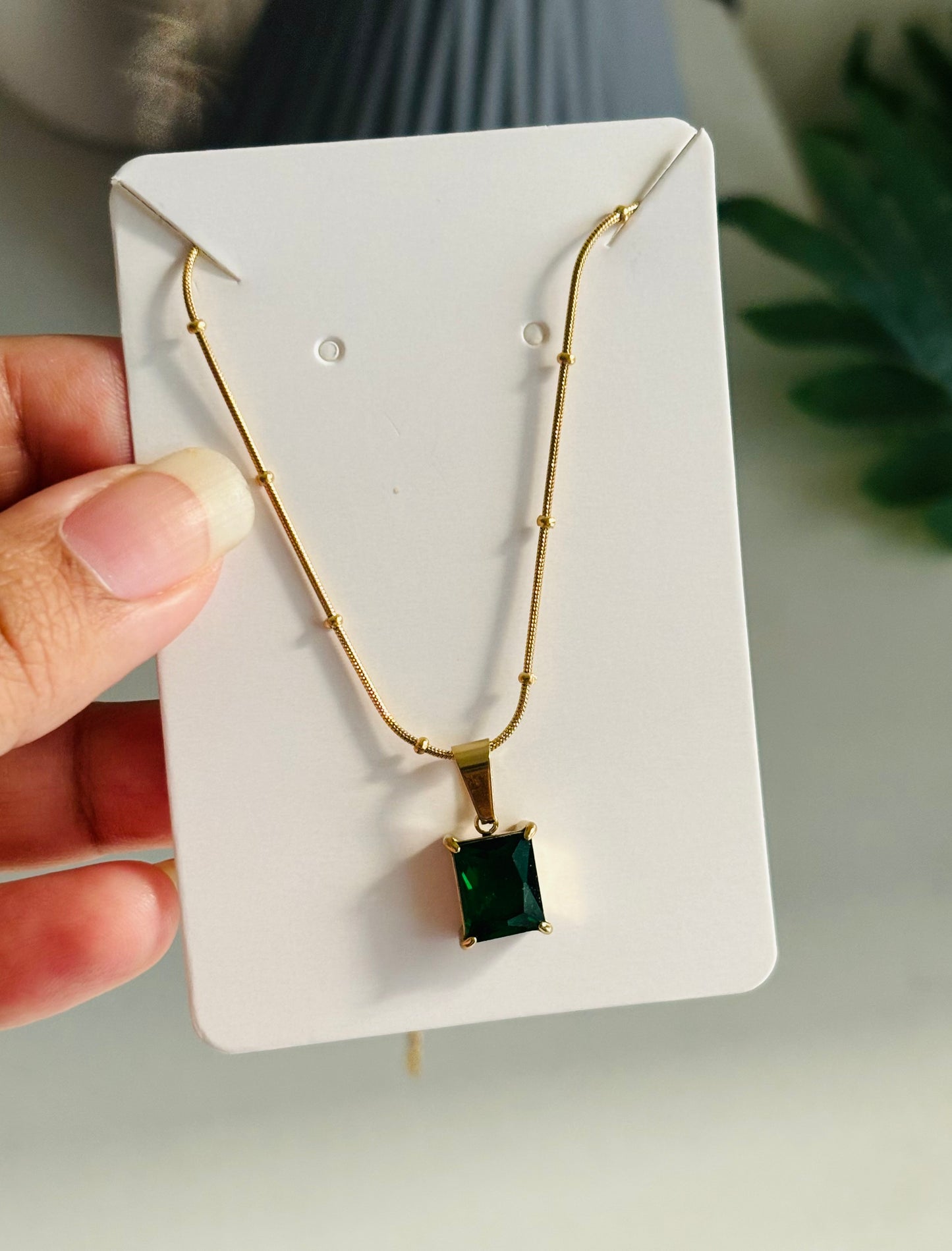 Emerald Necklace