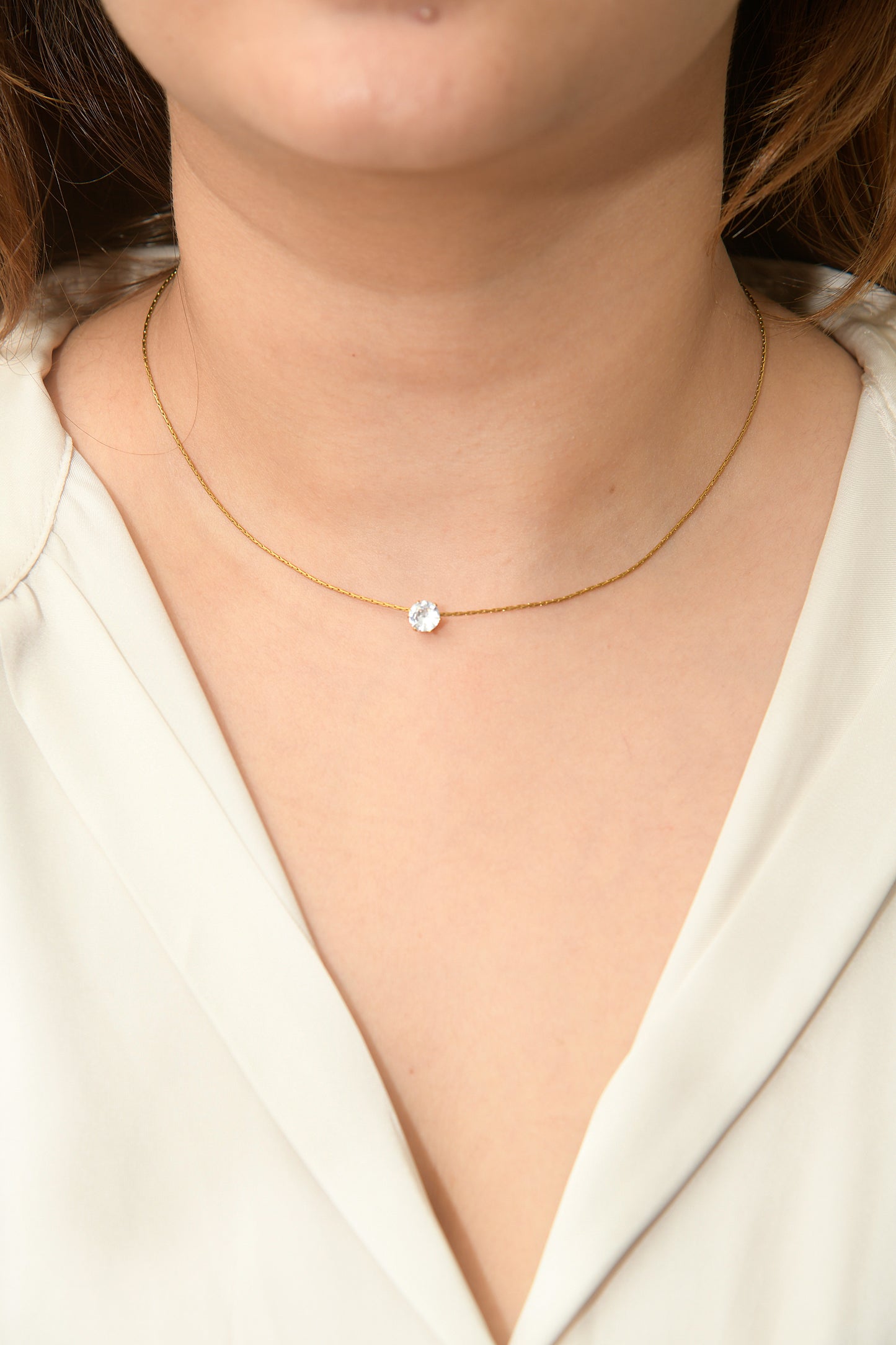 Solitaire Necklace