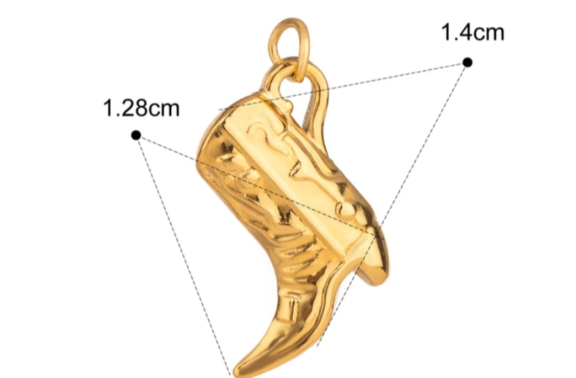 Cowboy Boot Charm