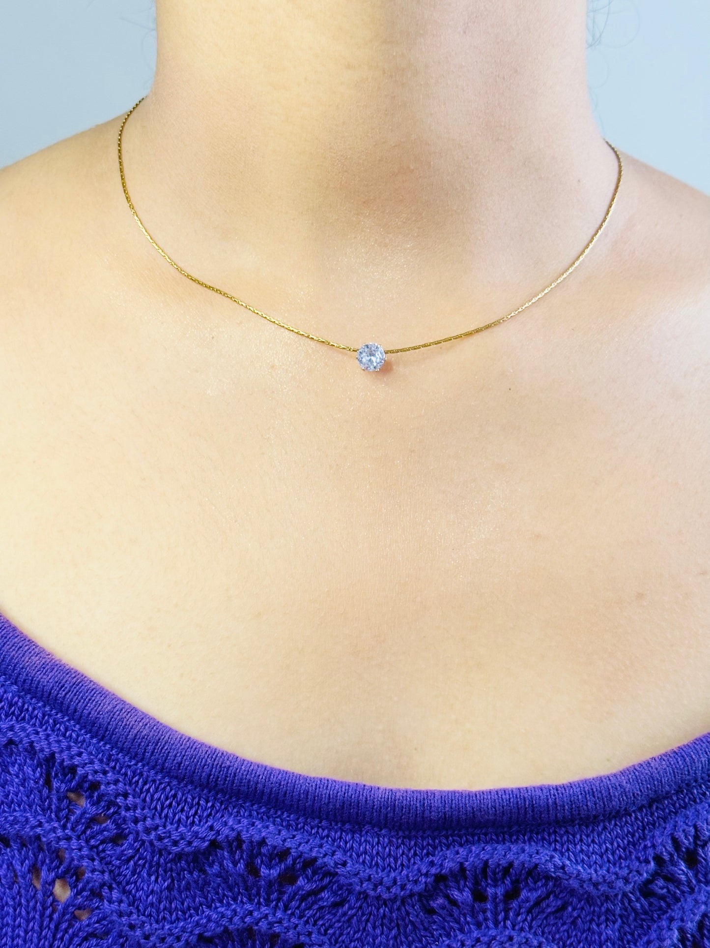Solitaire Necklace