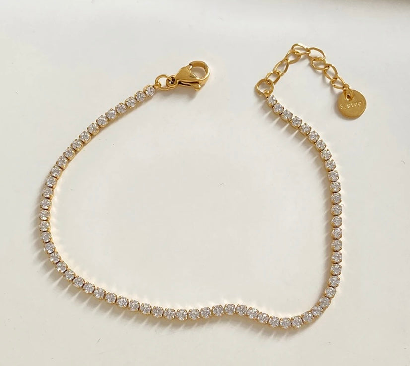 Diamond chain Bracelets