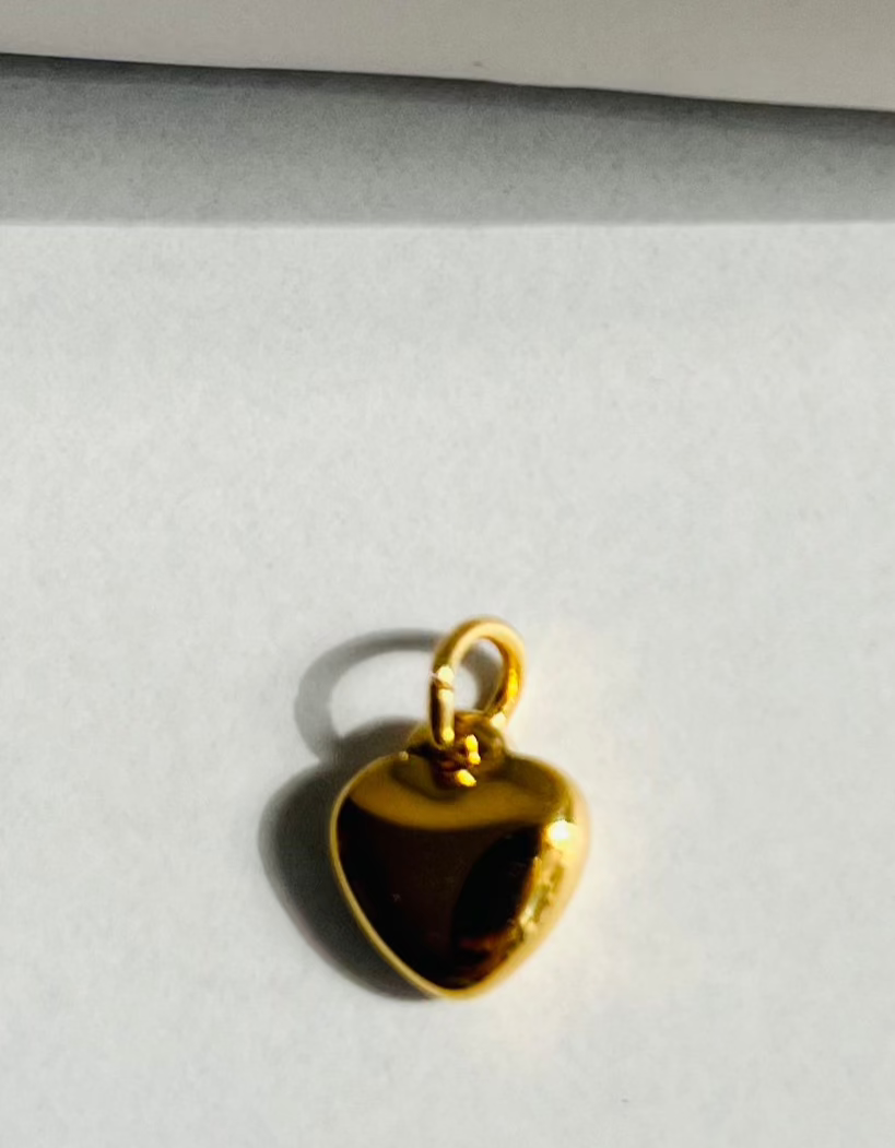 Chunky Heart Charm