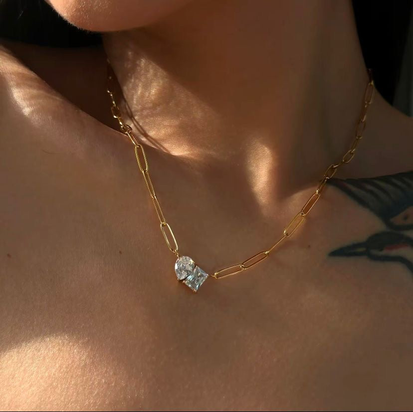 Dazzling Zircon Necklace