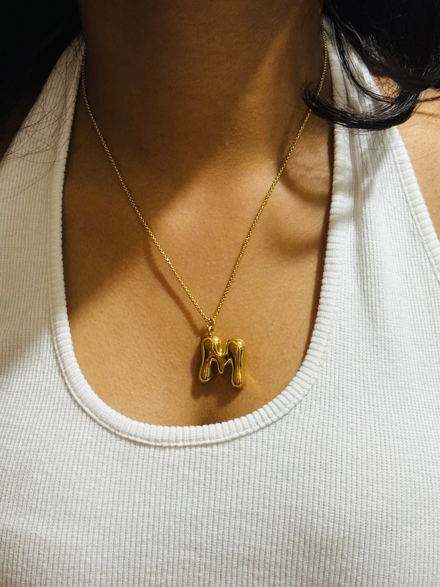 Chunky Initial Necklace