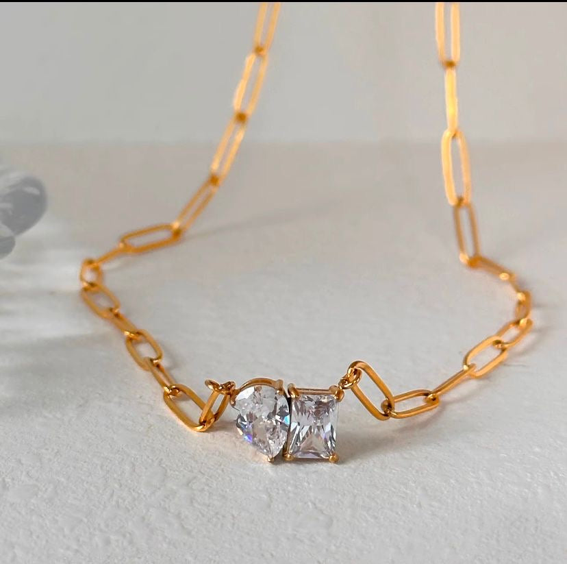 Dazzling Zircon Necklace