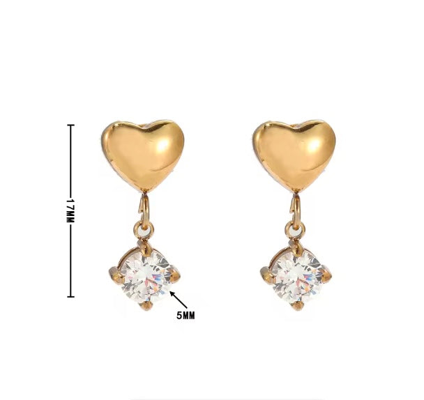 Sparkling Heart Drops