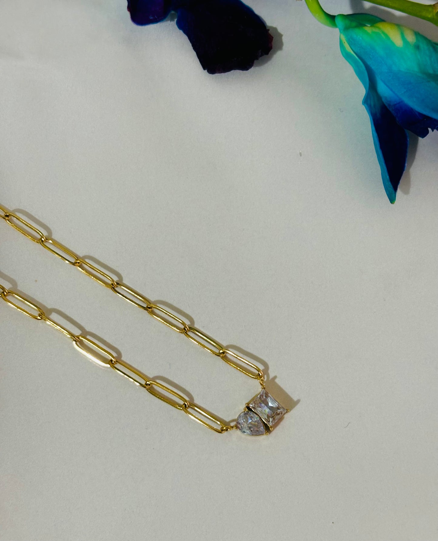 Dazzling Zircon Necklace
