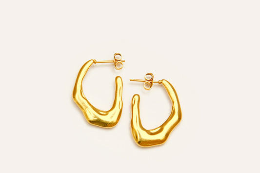 C-Shaped Hoops