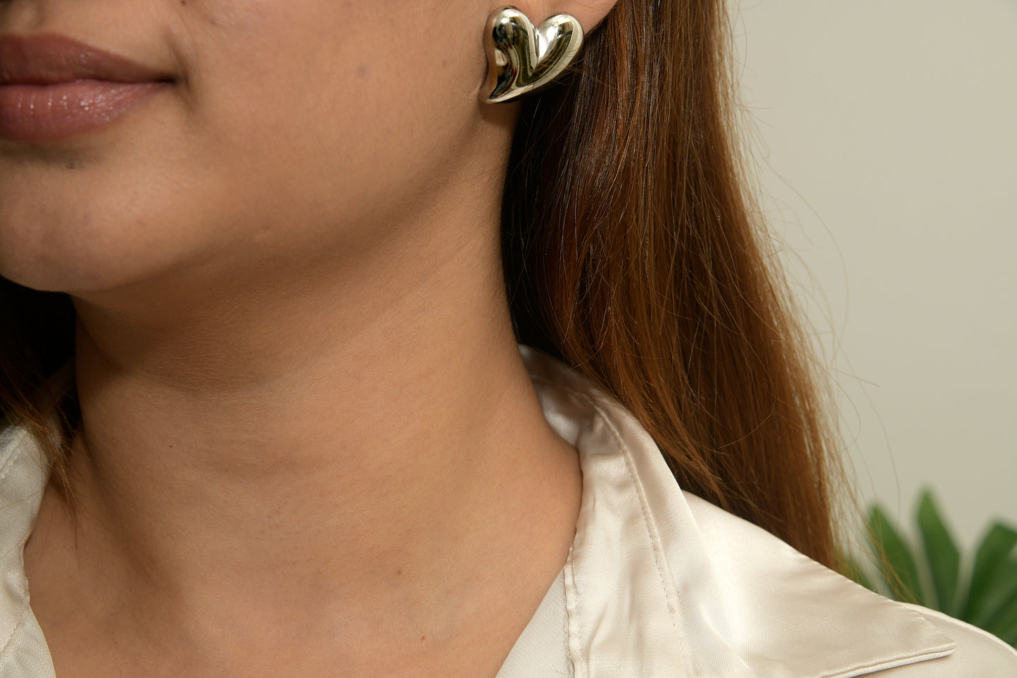 Bold Heart Earrings
