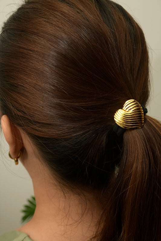 Classic Heart Pony Cuff