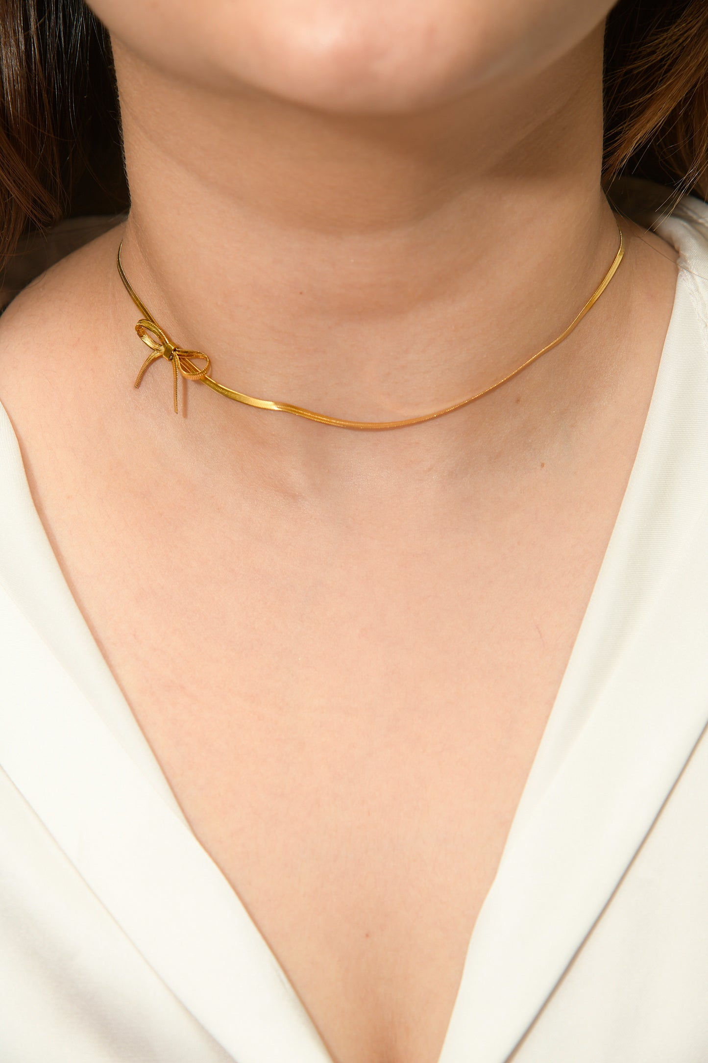 Bow Necklace