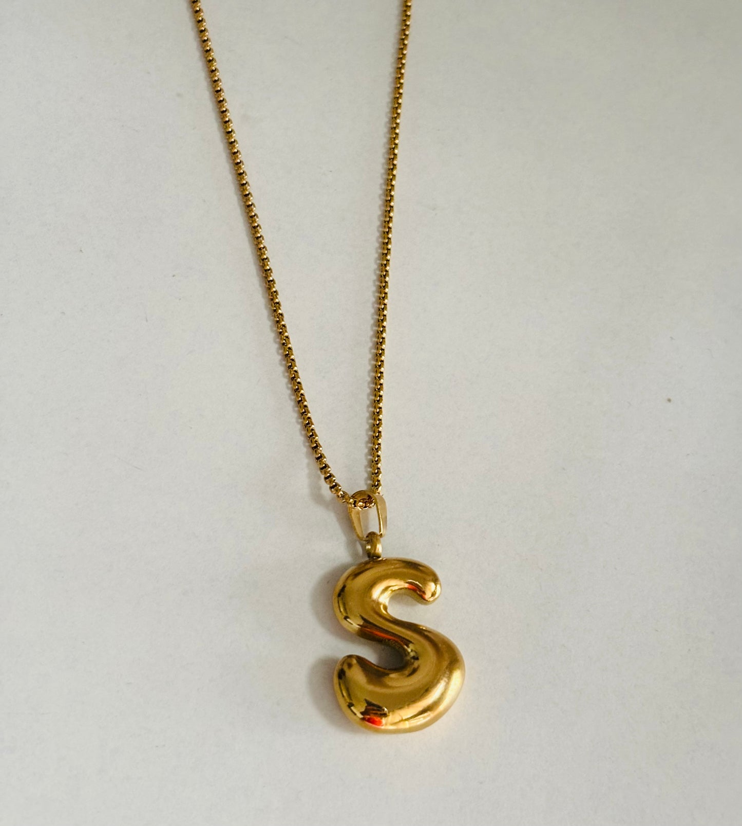 Chunky Initial Necklace