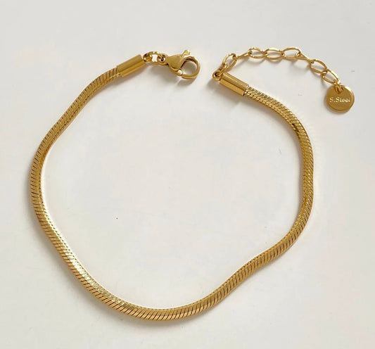 Snake Bone Chain Bracelets