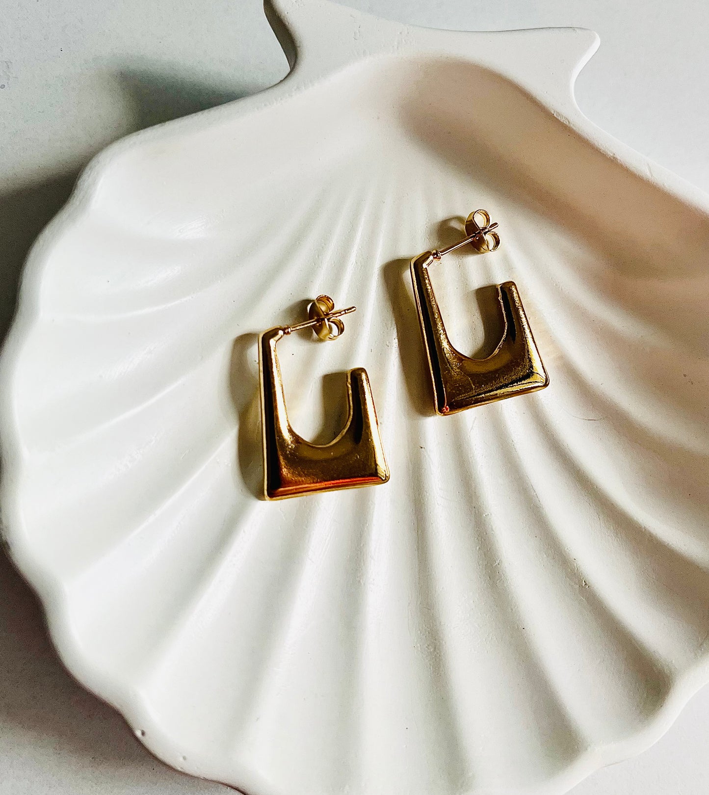 Classic Gold Hoops