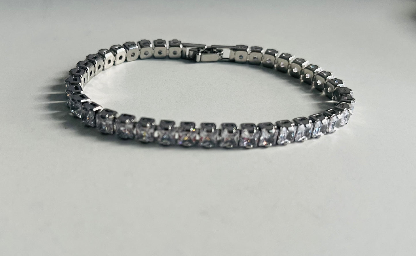 Silver Tennis Bracelet