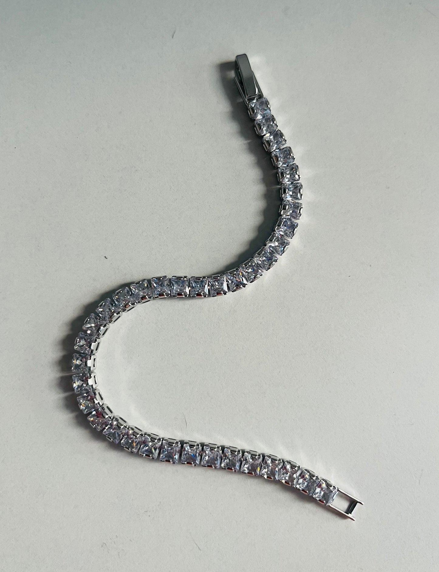 Silver Tennis Bracelet
